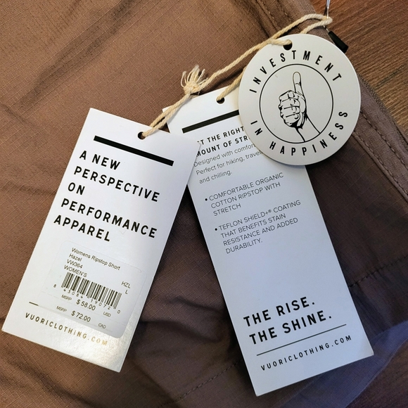 NWT Vuori Ripstop Short in Hazel Size Large - Picture 4 of 9